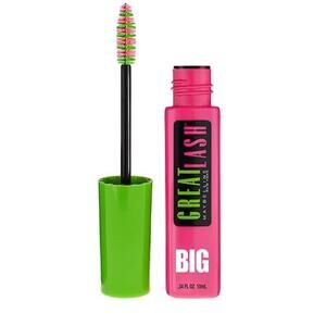 3 Pack Maybelline Great Lash Washable Mascara, Blackest Black 100, 130, 0.43 oz
